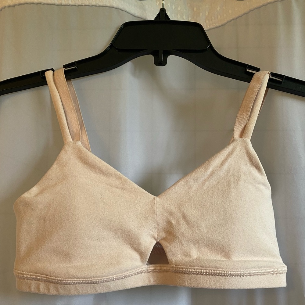 Light Pink Lululemon sports bra